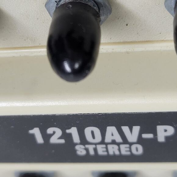 Califone Position Stereo Junction Jackbox 1210AV-PS White Portable - Picture 4 of 16